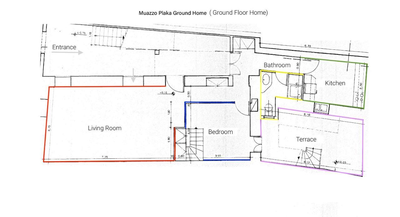 Muazzo Plaka Homes, Upper Home With Balcony & Ground Home No Balcony, By Thinkvilla أثينا المظهر الخارجي الصورة